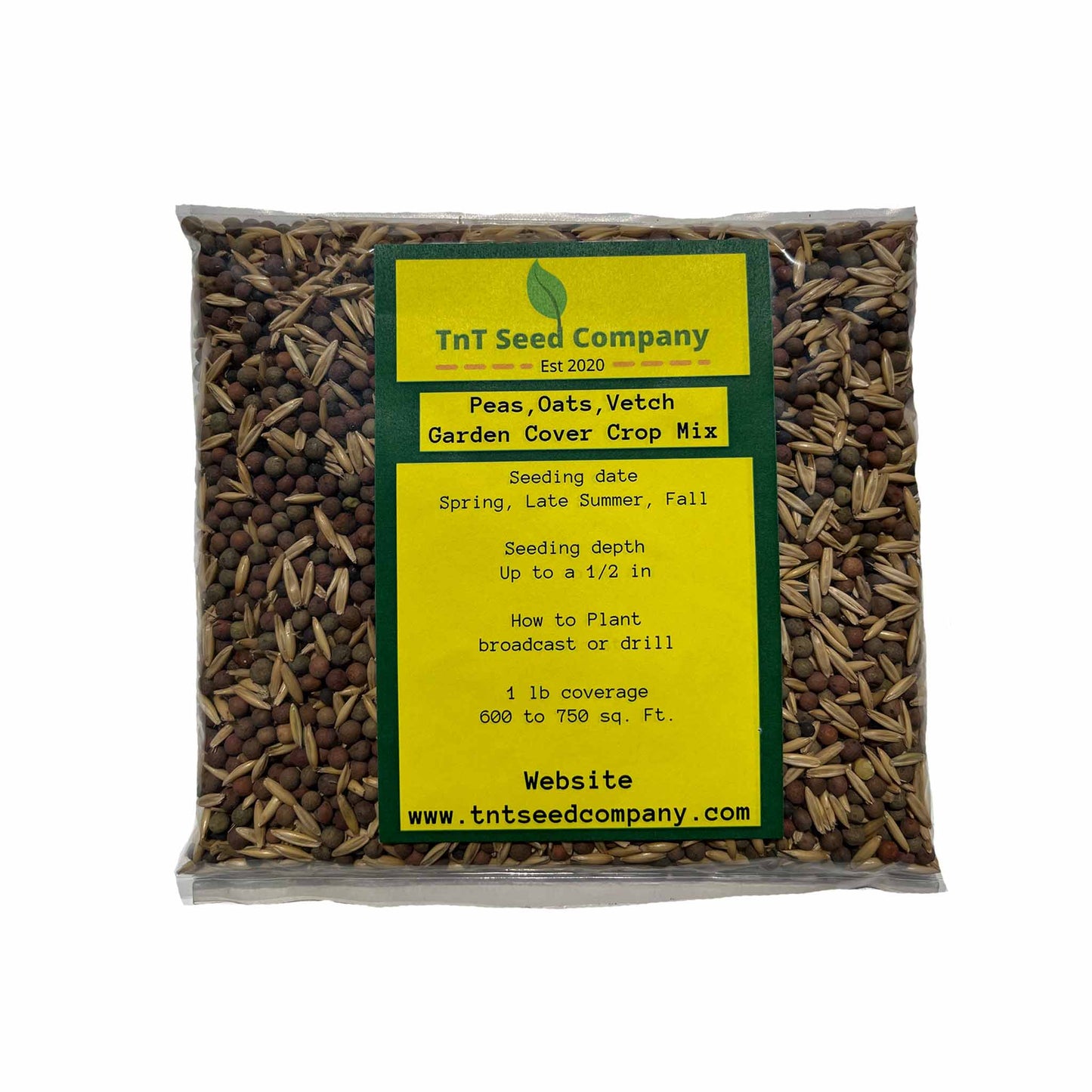 Peas, Oats, Vetch Garden Cover Crop Mix
