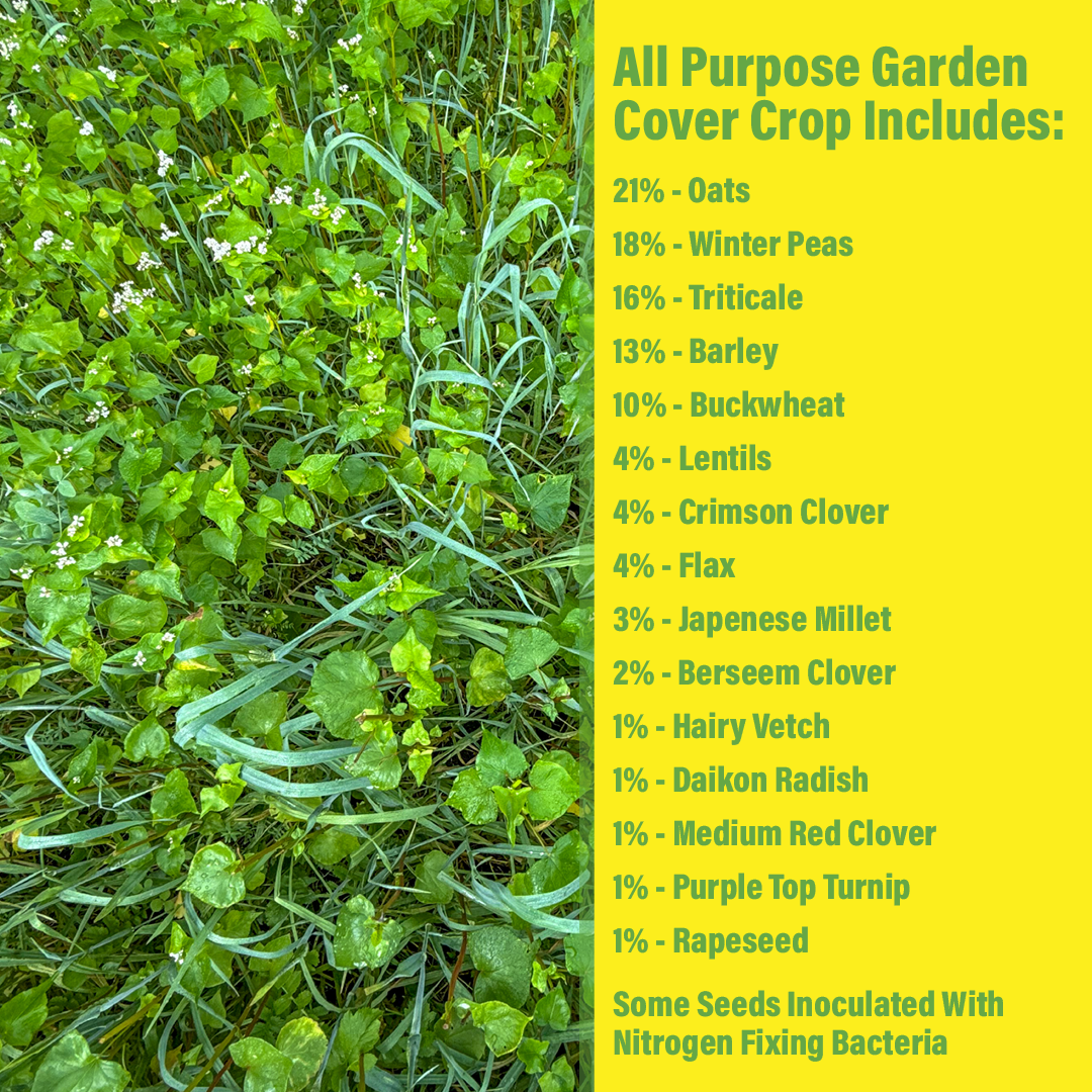 All Purpose Garden Cover Crop Mix