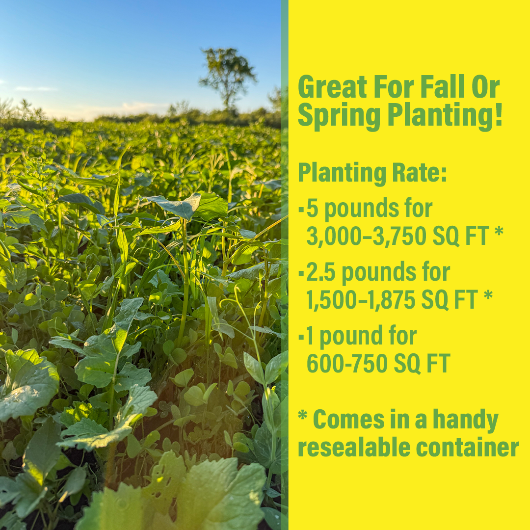 All Purpose Garden Cover Crop Mix