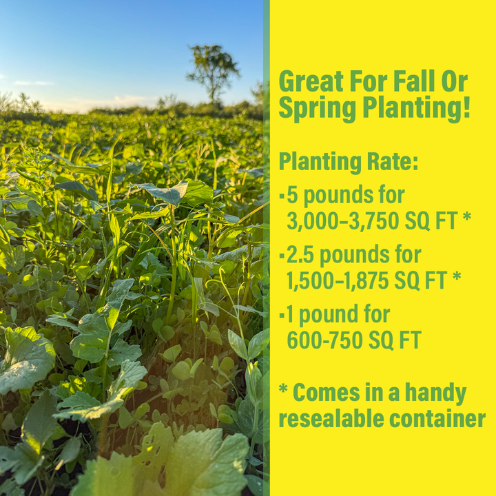 All Purpose Garden Cover Crop Mix